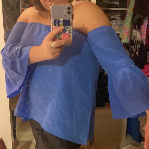 Lilly Pulitzer nwt Daniella silk top - Picture 3 of 4